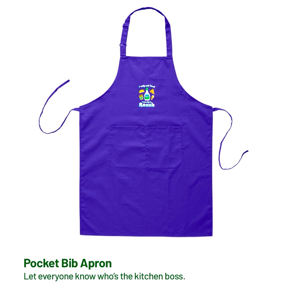 Hidden Valley Ranch - Pocket Bib Apron